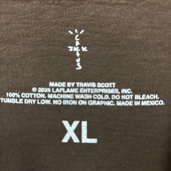 Cactus Jack Tapes Records Jackboys 2 Hip-Hop LS Shirt Size Extra Large - Picture 4 of 5